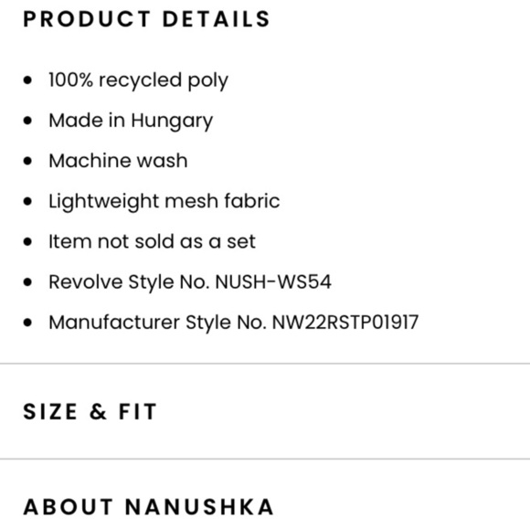 Nanushka Nilo Mesh Crewneck T-shirt Top Arte Povera Floral Orange Flower Print - Picture 8 of 8